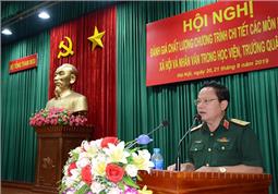 Rà soát, đánh giá chất lượng chương trình các môn khoa học xã hội và nhân văn